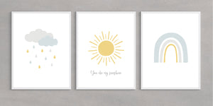In the Sky Collection (set of three prints)