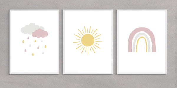 In the Sky Collection (set of three prints)